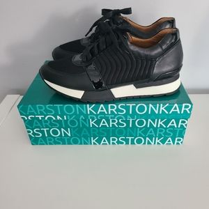 Karston black shoes, size 39